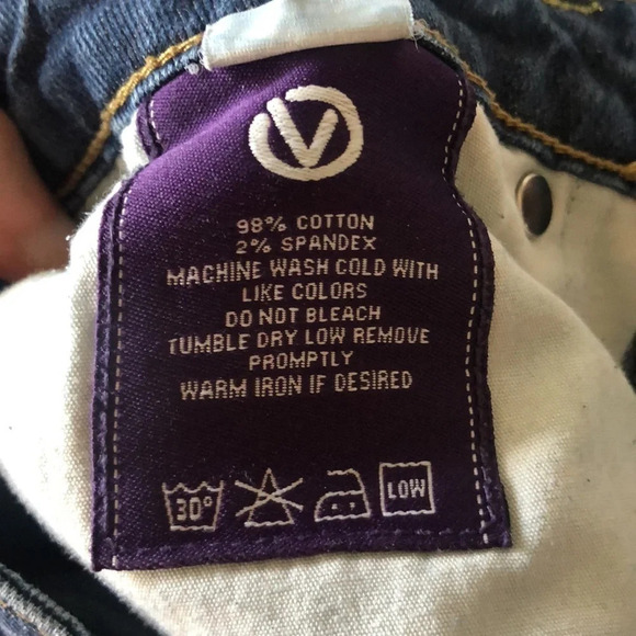 Vigoss women’s distressed flare leg jeans - Picture 9 of 12